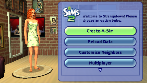 The Sims 2 screenshot 5 for PSP